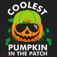Coolest Pumpkin In The Patch Pumpkin Halloween Women's Sweatshirt thumb 2