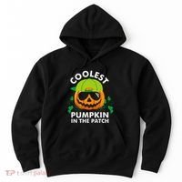 Coolest Pumpkin In The Patch Pumpkin Halloween Hoodie thumb 0