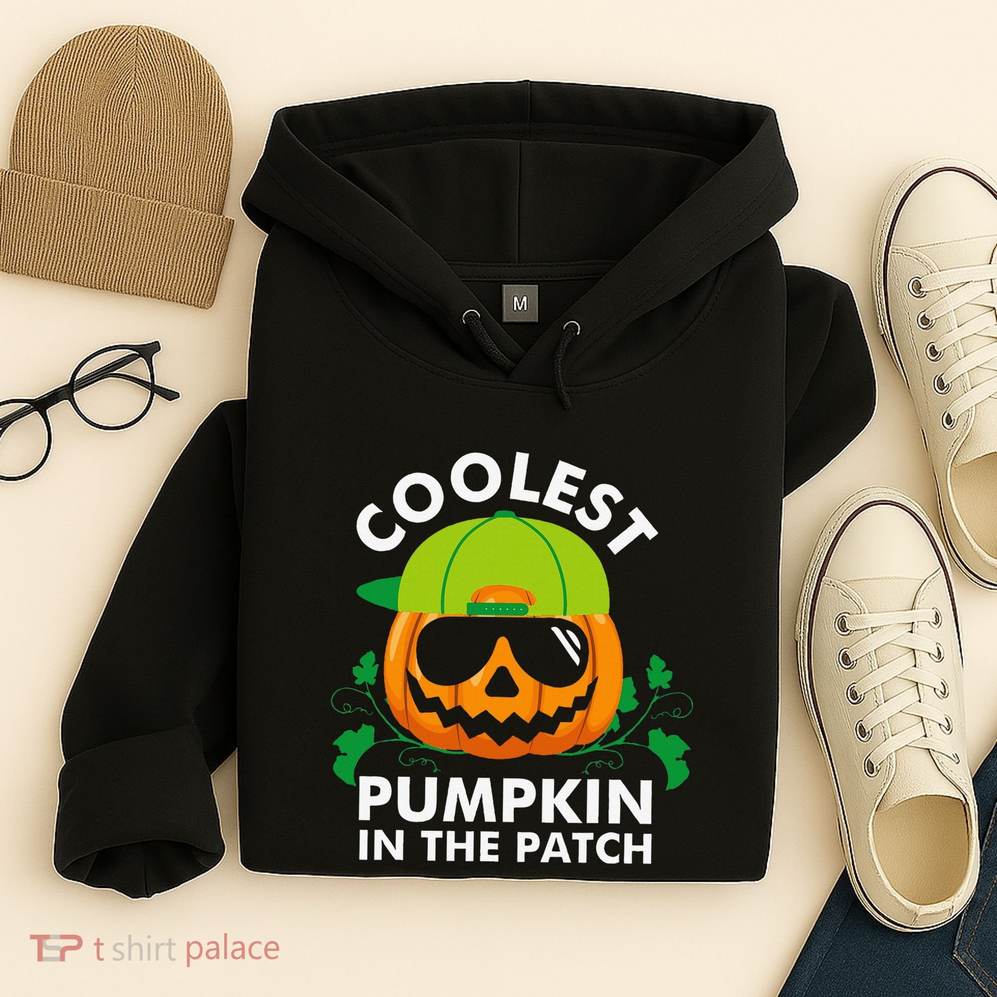 Coolest Pumpkin In The Patch Pumpkin Halloween Hoodie