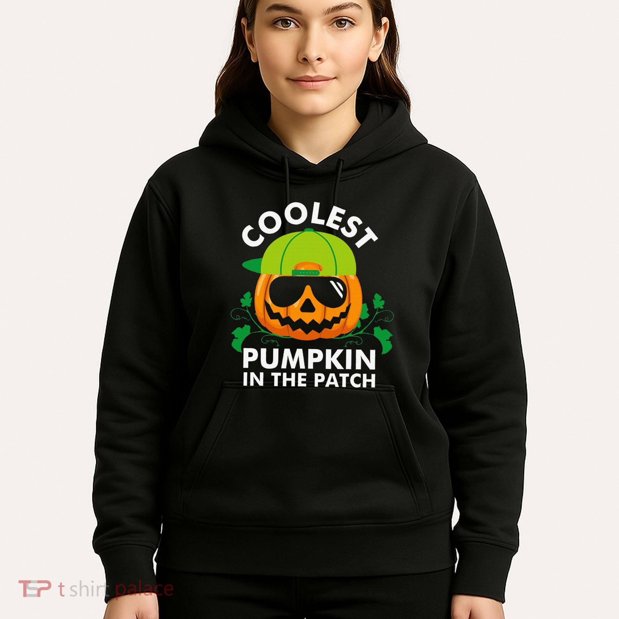 Coolest Pumpkin In The Patch Pumpkin Halloween Hoodie