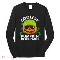 Coolest Pumpkin In The Patch Pumpkin Halloween Long Sleeve Shirt thumb 0