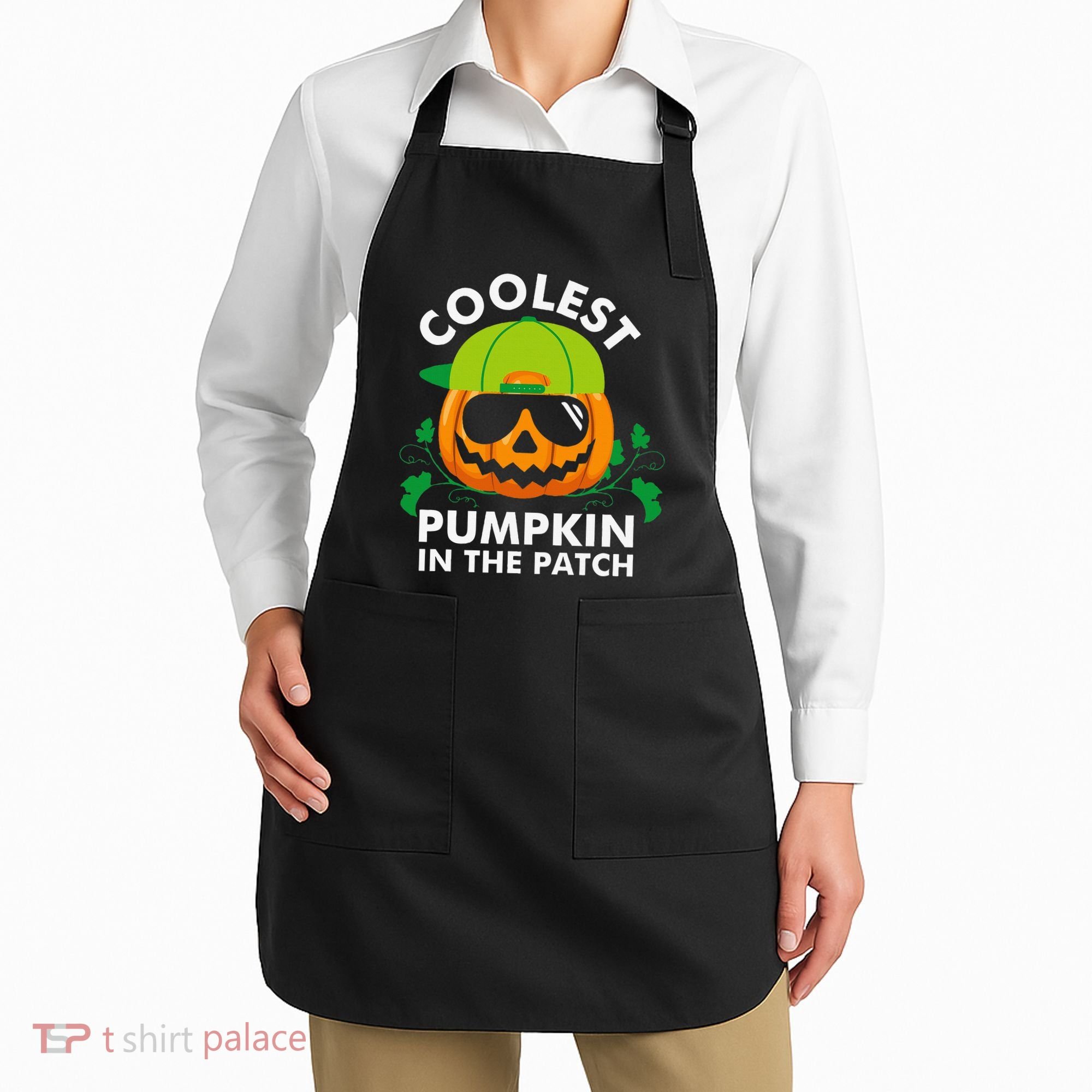 Coolest Pumpkin In The Patch Pumpkin Halloween Apron