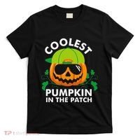 Coolest Pumpkin In The Patch Pumpkin Halloween T-Shirt thumb 0