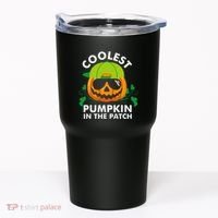 Coolest Pumpkin In The Patch Pumpkin Halloween Tumbler thumb 0
