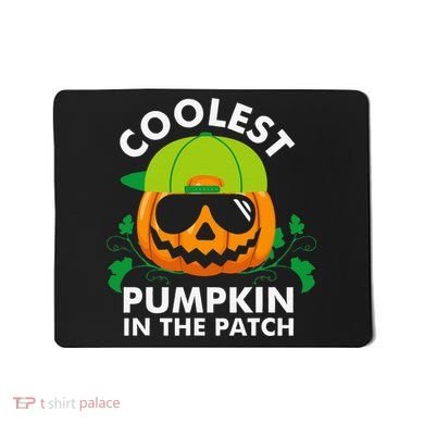 Coolest Pumpkin In The Patch Pumpkin Halloween Mousepad