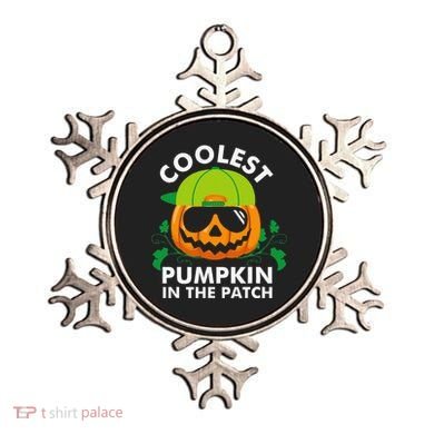 Coolest Pumpkin In The Patch Pumpkin Halloween Ornament