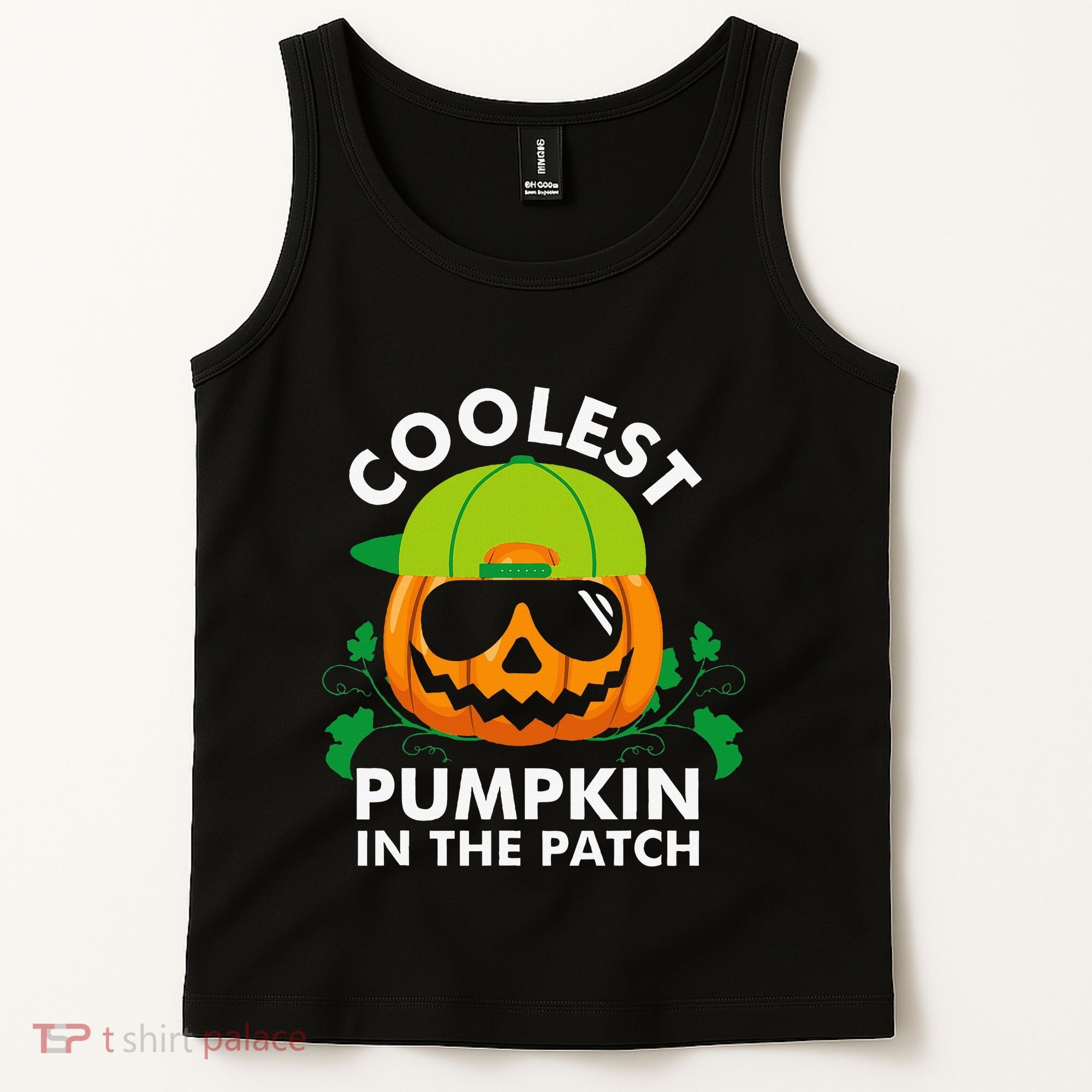 Coolest Pumpkin In The Patch Pumpkin Halloween Tank Top