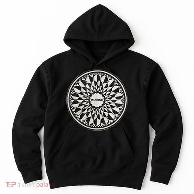 Central Park Imagine Music Theme Hoodie