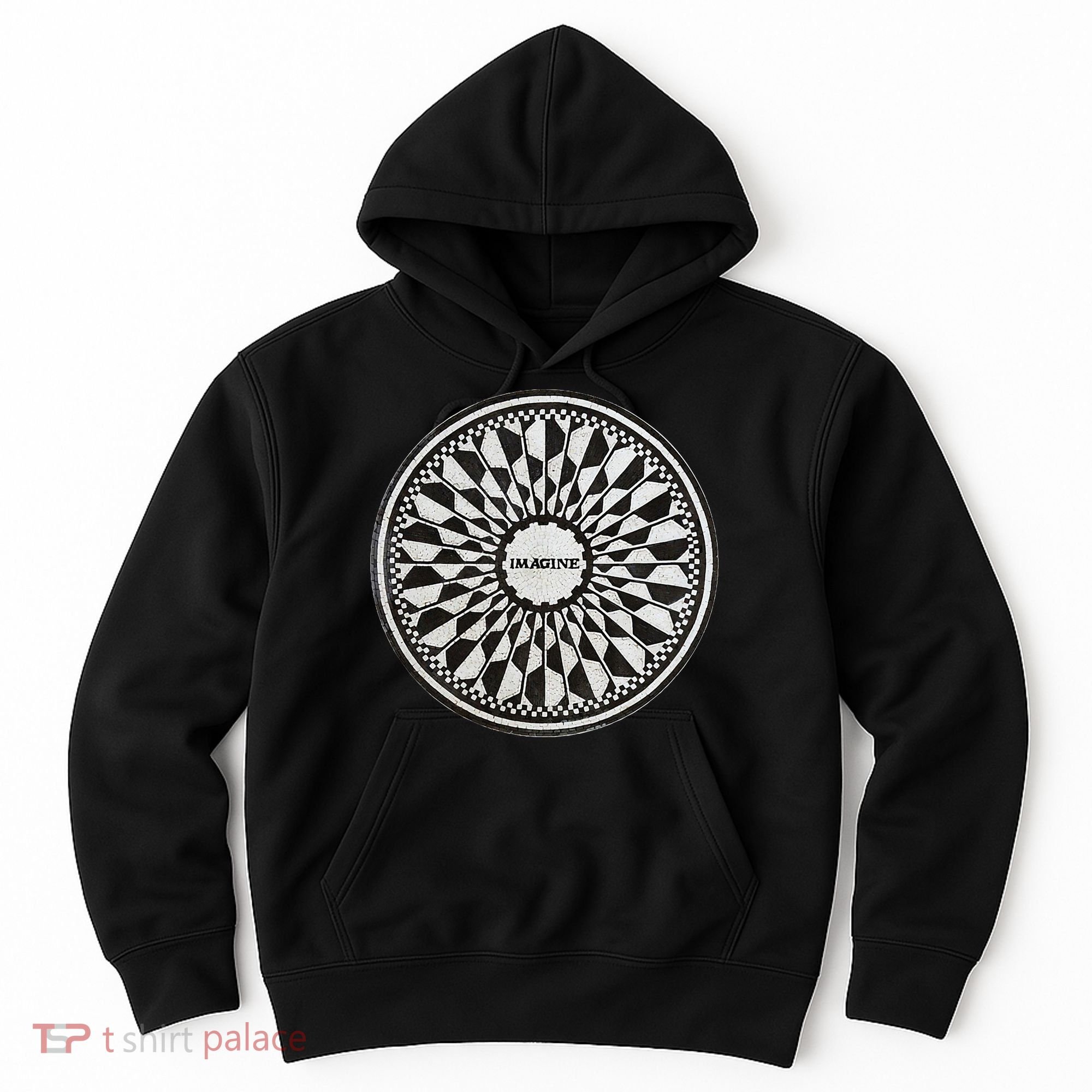 Central Park Imagine Music Theme Hoodie