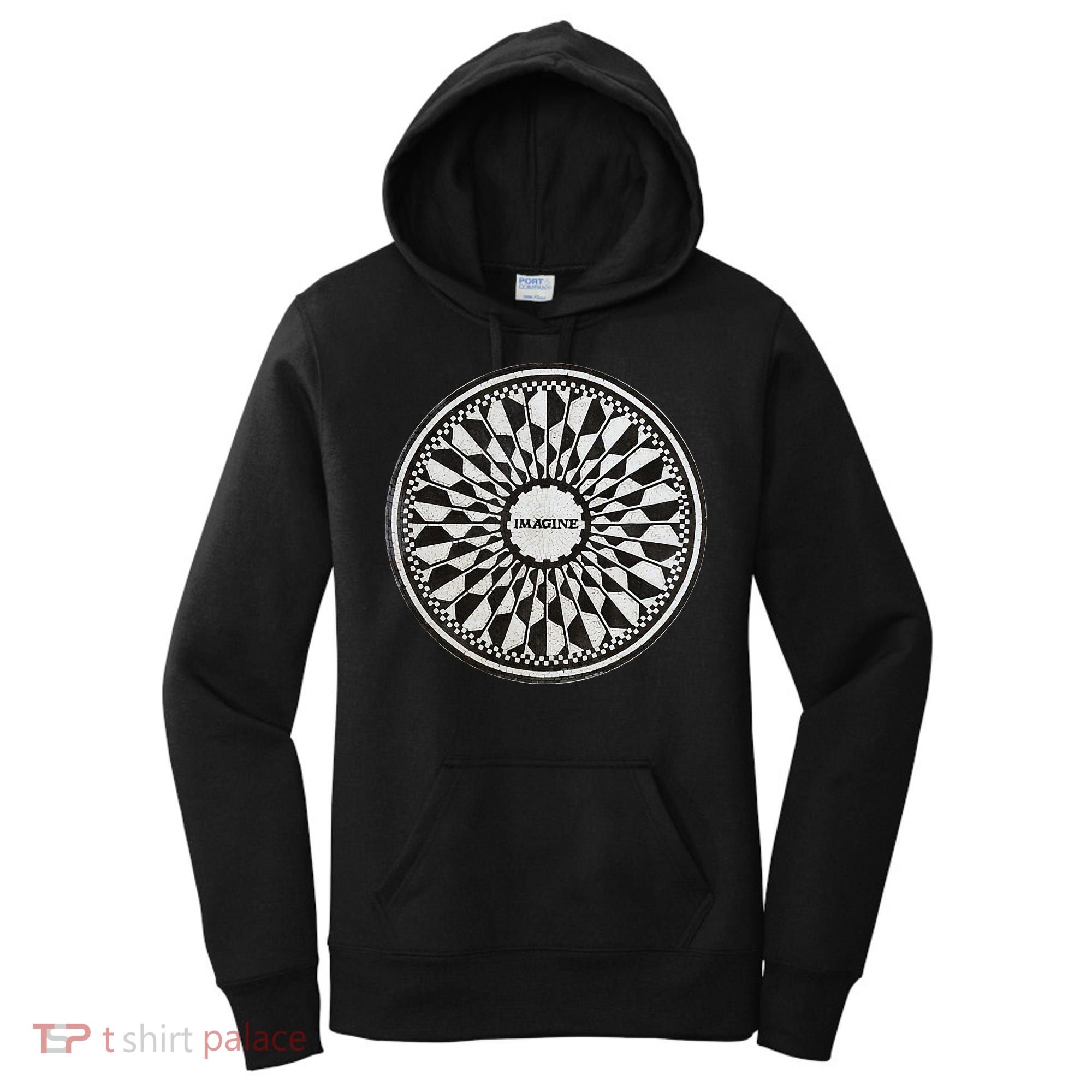 Central Park Imagine Music Theme Women's Hoodie