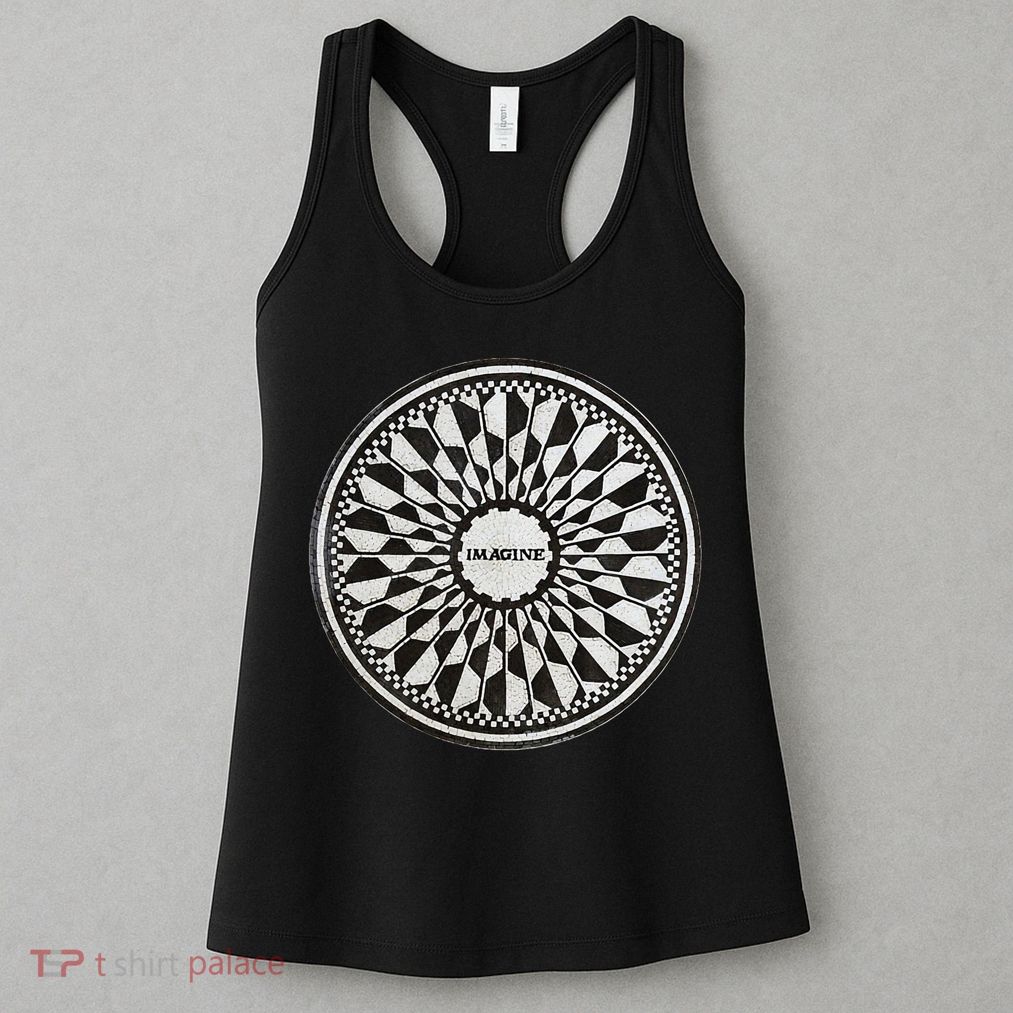 Central Park Imagine Music Theme Women's Tank Top