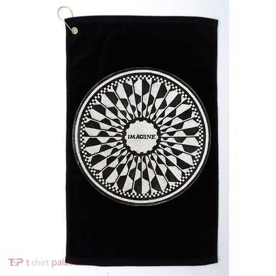 Central Park Imagine Music Theme Golf Towel