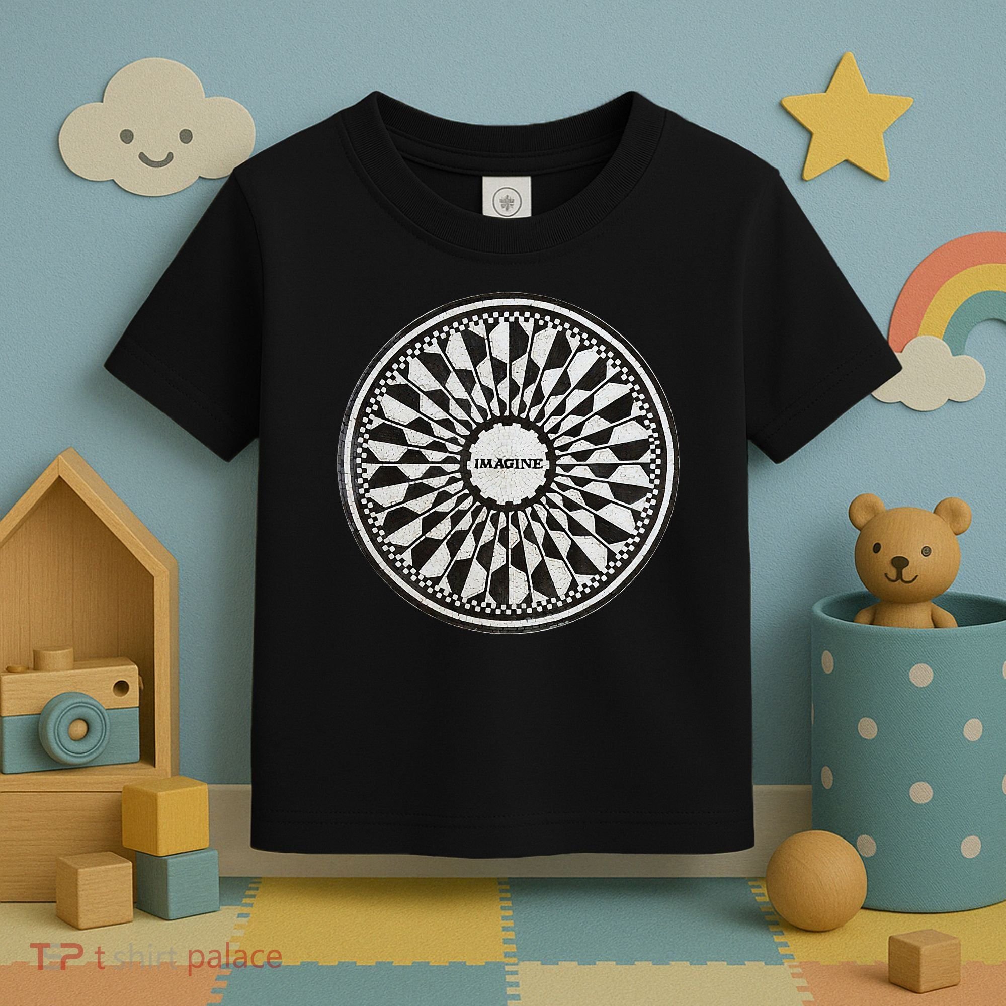 Central Park Imagine Music Theme Toddler T-Shirt