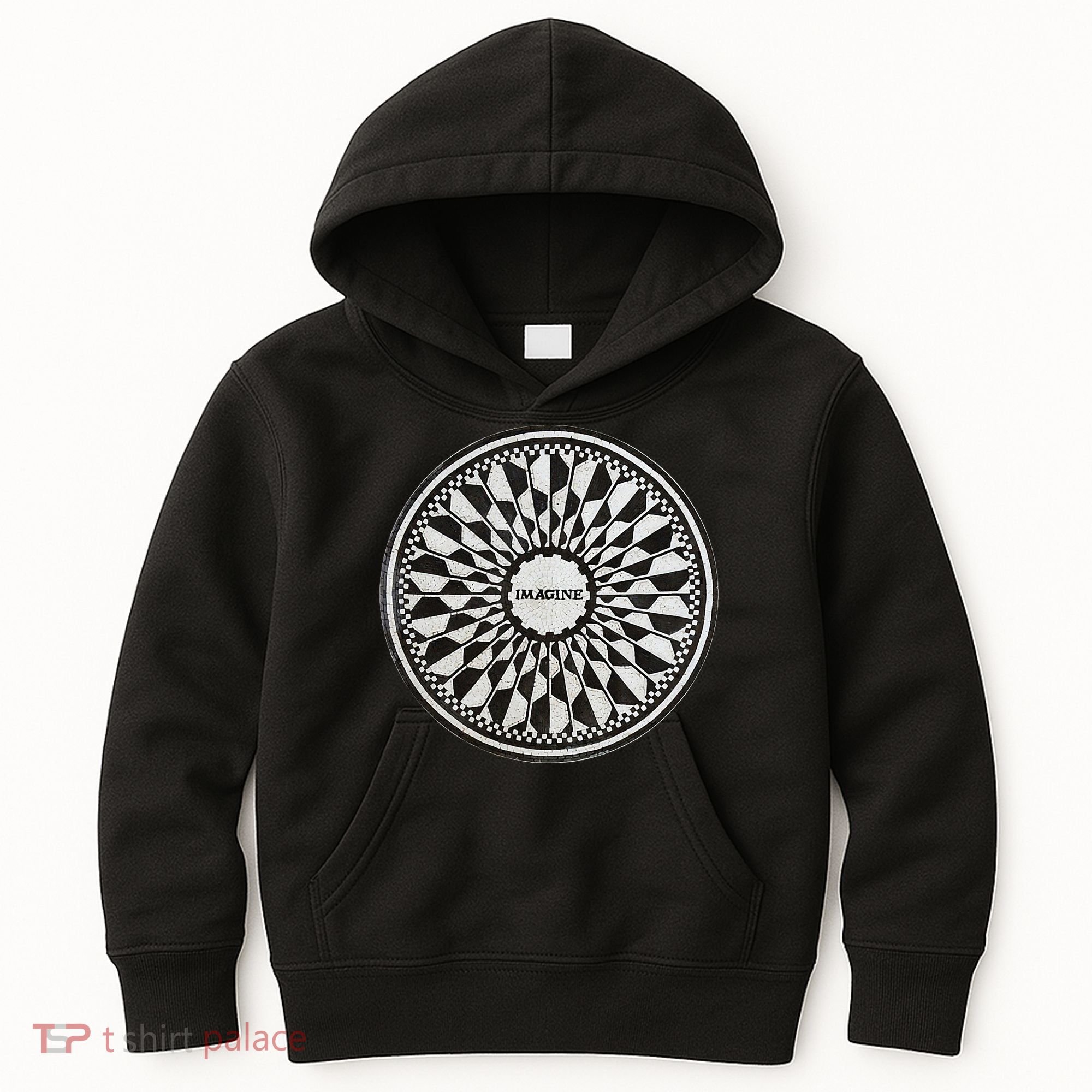 Central Park Imagine Music Theme Kids Hoodie