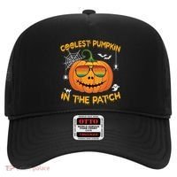 Coolest Pumpkin In The Patch Funny Pumpkin Sunglasses Gift Hat thumb 0