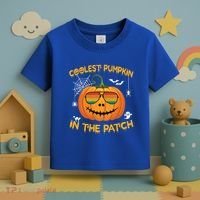 Coolest Pumpkin In The Patch Funny Pumpkin Sunglasses Gift Toddler T-Shirt thumb 3