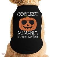 Coolest Pumpkin In The Patch Halloween Cute Gift Doggie Tank thumb 0