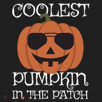 Coolest Pumpkin In The Patch Halloween Cute Gift Beanie thumb 2