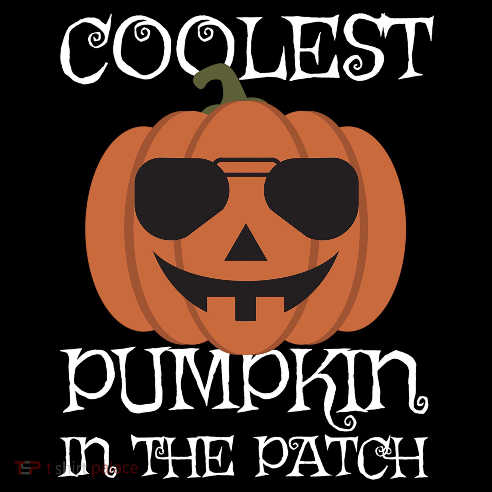 Coolest Pumpkin In The Patch Halloween Cute Gift Women's Hoodie