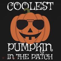 Coolest Pumpkin In The Patch Halloween Cute Gift Ornament thumb 1