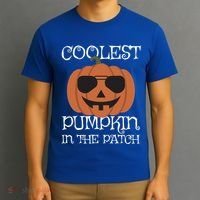 Coolest Pumpkin In The Patch Halloween Cute Gift T-Shirt thumb 3