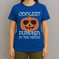 Coolest Pumpkin In The Patch Halloween Cute Gift T-Shirt thumb 4