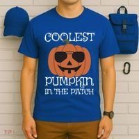 Coolest Pumpkin In The Patch Halloween Cute Gift T-Shirt thumb 6