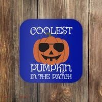 Coolest Pumpkin In The Patch Halloween Cute Gift Coaster thumb 0
