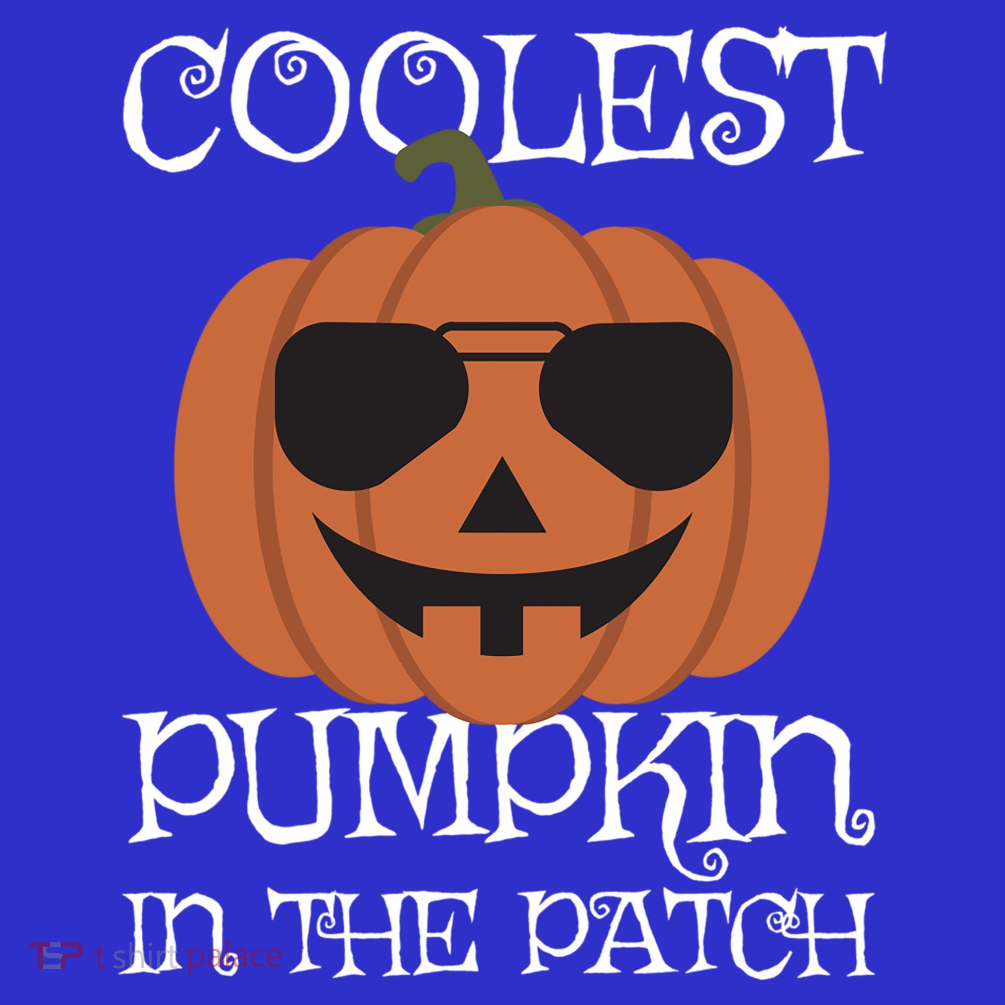 Coolest Pumpkin In The Patch Halloween Cute Gift Coaster