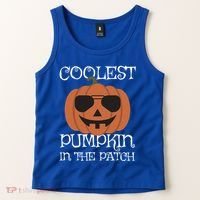 Coolest Pumpkin In The Patch Halloween Cute Gift Tank Top thumb 2