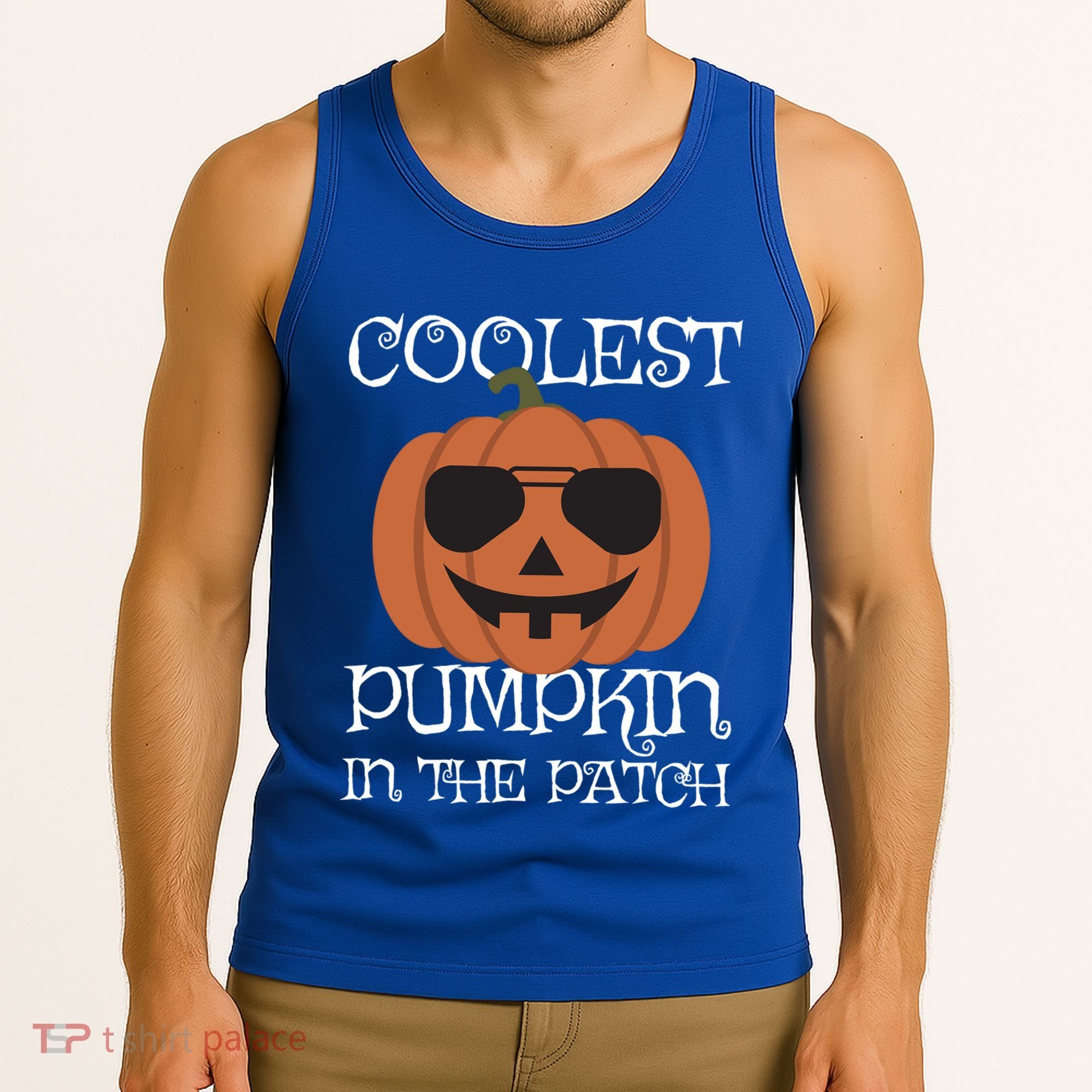 Coolest Pumpkin In The Patch Halloween Cute Gift Tank Top