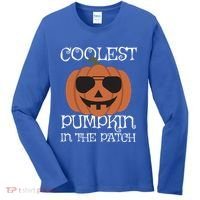 Coolest Pumpkin In The Patch Halloween Cute Gift Women's Long Sleeve Shirt thumb 0
