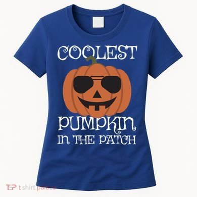 Coolest Pumpkin In The Patch Halloween Cute Gift Women's T-Shirt