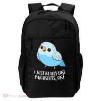Cute Parakeet I Just Really Like Parakeets Ok Parakeet Bird Gift Backpack thumb 0