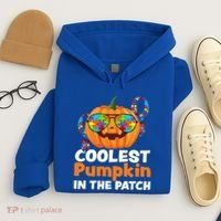 Coolest Pumpkin In The Patch Autism Halloween Gift Hoodie thumb 4