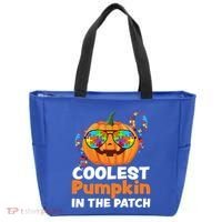 Coolest Pumpkin In The Patch Autism Halloween Gift Tote Bag thumb 0