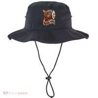 Coolest Pumpkin In The Patch Floral Ghost Funny Gift Bucket Hat thumb 0