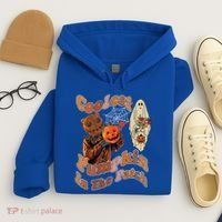 Coolest Pumpkin In The Patch Floral Ghost Funny Gift Hoodie thumb 4