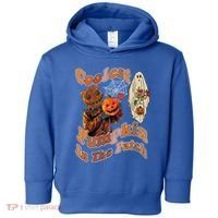 Coolest Pumpkin In The Patch Floral Ghost Funny Gift Toddler Hoodie thumb 0
