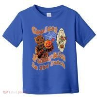Coolest Pumpkin In The Patch Floral Ghost Funny Gift Toddler T-Shirt thumb 0