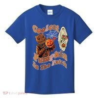 Coolest Pumpkin In The Patch Floral Ghost Funny Gift Kids T-Shirt thumb 0