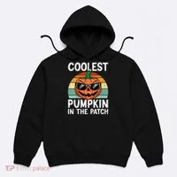 Coolest Pumpkin In The Patch Halloween Hoodie thumb 0