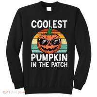 Coolest Pumpkin In The Patch Halloween Sweatshirt thumb 0