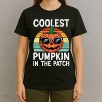 Coolest Pumpkin In The Patch Halloween T-Shirt thumb 4