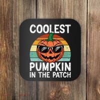 Coolest Pumpkin In The Patch Halloween Coaster thumb 0