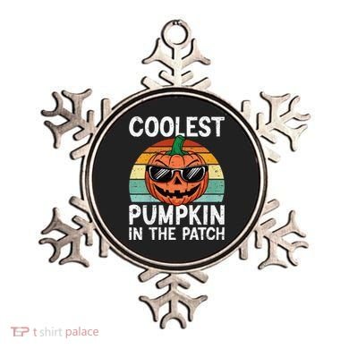 Coolest Pumpkin In The Patch Halloween Ornament