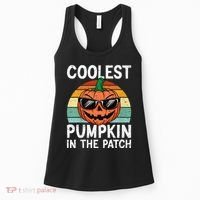 Coolest Pumpkin In The Patch Halloween Women's Tank Top thumb 0