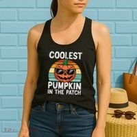 Coolest Pumpkin In The Patch Halloween Women's Tank Top thumb 2