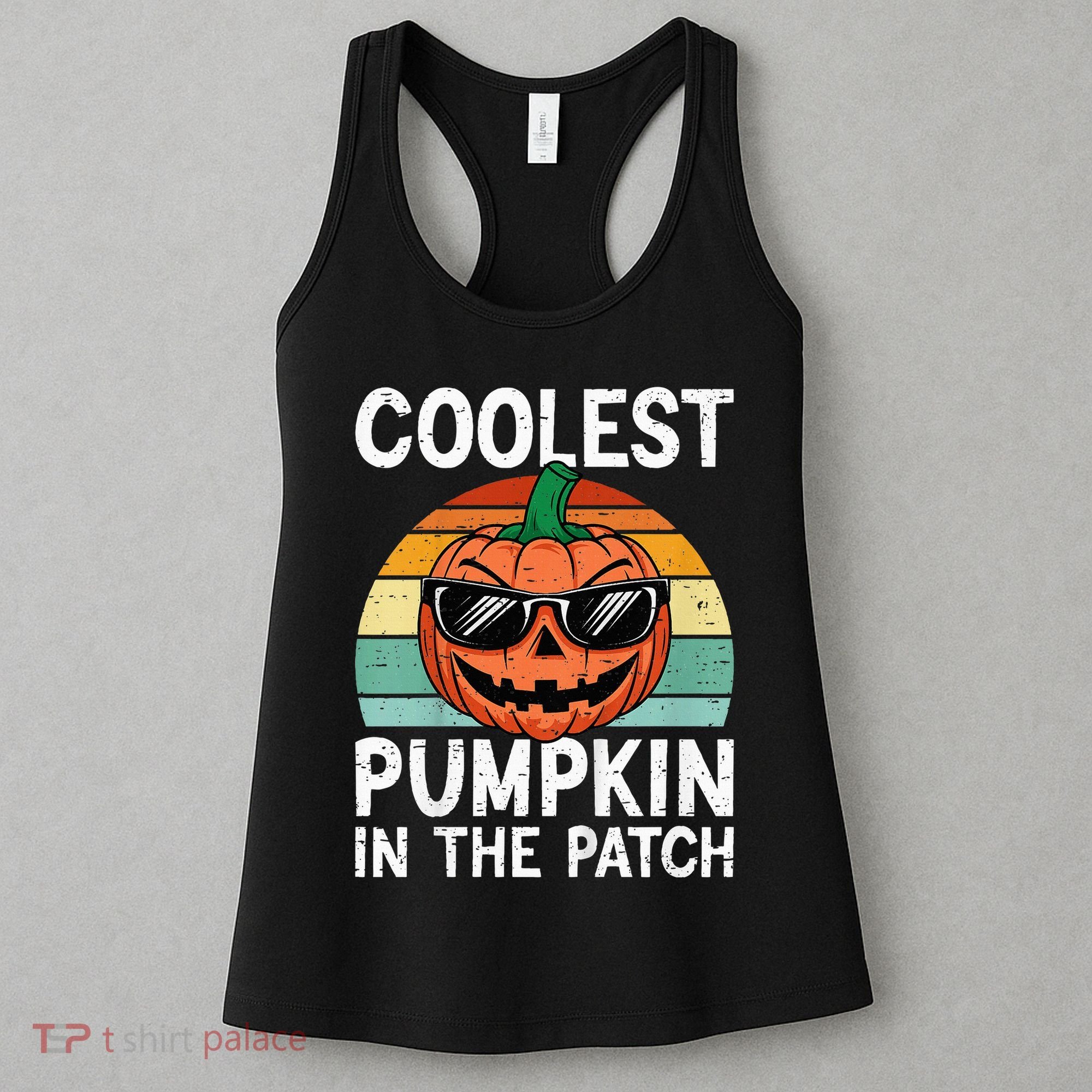 Coolest Pumpkin In The Patch Halloween Women's Tank Top