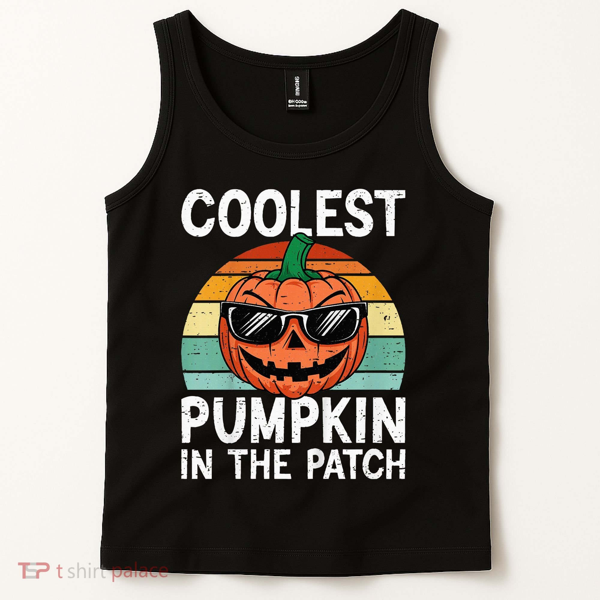 Coolest Pumpkin In The Patch Halloween Tank Top